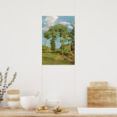 Poster Paysage Paysage Frédéric Bazille Impressionniste (Cuisine)