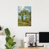 Poster Paysage Paysage Frédéric Bazille Impressionniste (Bureau à domicile)