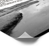 Poster Paysage photo du 23e Psaume (Coin)