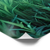 Poster Paysage pittoresque Champ nature Art Arrière - pla (Coin)