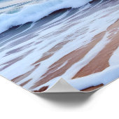 Poster Paysage Plage Sunset Sunset Dusk Calme Relax (Coin)