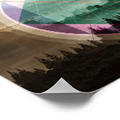 Poster Paysage polyscape (Coin)