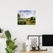 Poster Paysage Près D'Essoyes (Bureau à domicile)