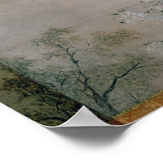 Poster Paysage printanier (Coin)