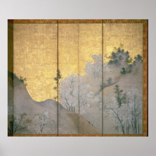 Poster Paysage printanier