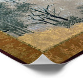 Poster Paysage printanier (Coin)