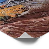 Poster Paysage Proche Saint Rémy Van Gogh (Coin)