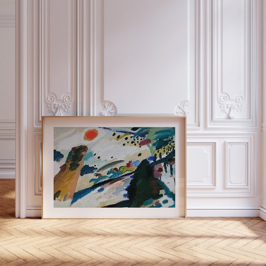 Poster Paysage romantique | Kandinsky