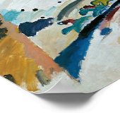 Poster Paysage romantique | Kandinsky (Coin)