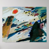 Poster Paysage romantique | Kandinsky (Devant)