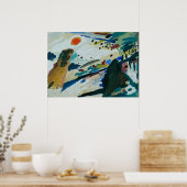 Poster Paysage romantique par Wassily Kandinsky (Cuisine)