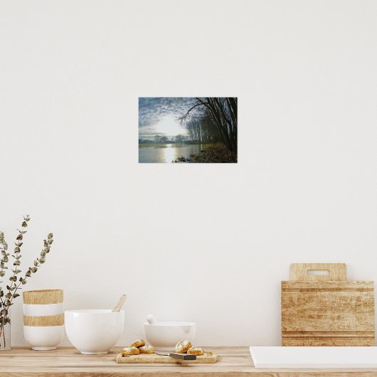 Poster Paysage rural (Cuisine)