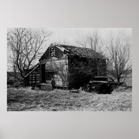 Poster Paysage rural 2 (Devant)