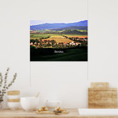 Poster Paysage rural slovaque (Cuisine)
