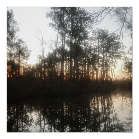 Poster Paysage rustique CN Sunrise (Devant)