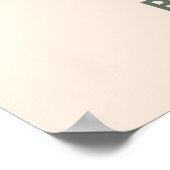 Poster Paysage serein minimal (Coin)