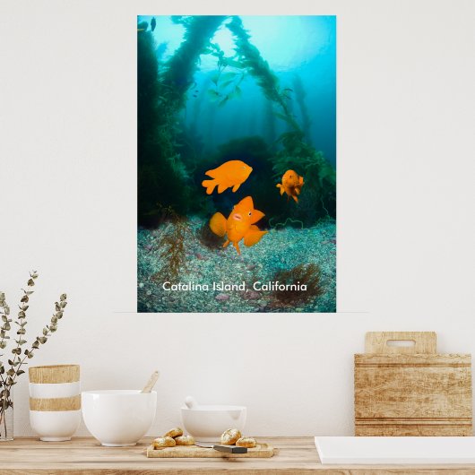 Poster Paysage sous-marin (Cuisine)