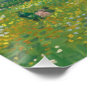 Poster Paysage sous un ciel orageux Vincent Gogh (Coin)