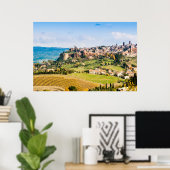 Poster Paysage sur Orvieto (Bureau à domicile)