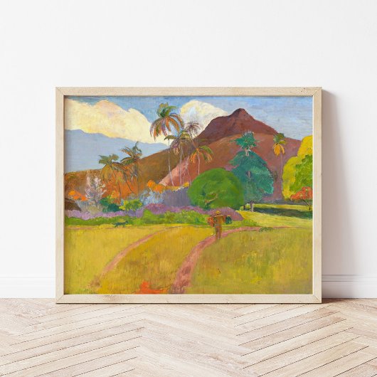 Poster Paysage tahitien | Paul Gauguin