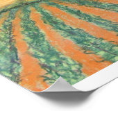 Poster Paysage toscan en soirée (Coin)