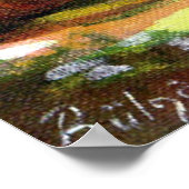 POSTER PAYSAGE TOSCANE (Coin)