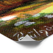 POSTER PAYSAGE TOSCANE (Coin)