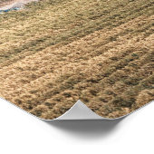 Poster Paysage Toscane Couleurs douces (Coin)