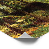 Poster Paysage tropical (Coin)