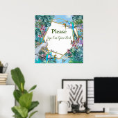 Poster Paysage tropical (Bureau à domicile)