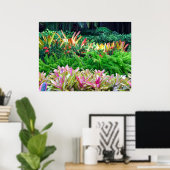 Poster Paysage tropical (Bureau à domicile)