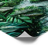 Poster Paysage tropical (Coin)