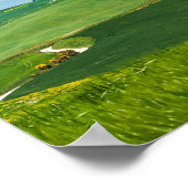 Poster Paysage typique de Toscane (Coin)