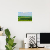 Poster Paysage typique de Toscane (Bureau à domicile)