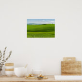 Poster Paysage typique de Toscane (Cuisine)
