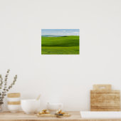 Poster Paysage typique de Toscane (Cuisine)