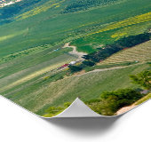 Poster Paysage typique de Toscane (Coin)