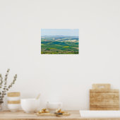 Poster Paysage typique de Toscane (Cuisine)