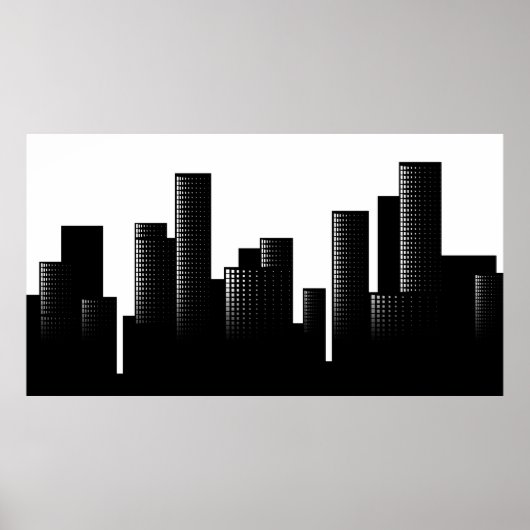 Poster paysage urbain (Devant)