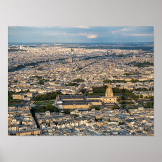 Poster Paysage urbain de Paris