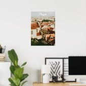 Poster Paysage urbain de Prague Souvenir (Bureau à domicile)
