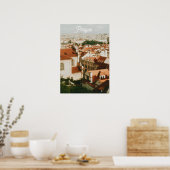 Poster Paysage urbain de Prague Souvenir (Cuisine)