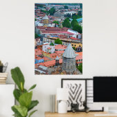 Poster Paysage urbain de Tbilissi (Bureau à domicile)