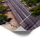 Poster paysage urbain de Washington DC (Coin)