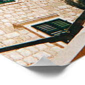 Poster Paysage urbain du Monténégro (Coin)