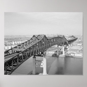 Poster Paysage vintage-américain