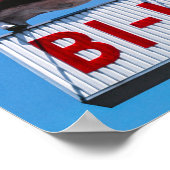 Poster Paysage vintage-américain (Coin)