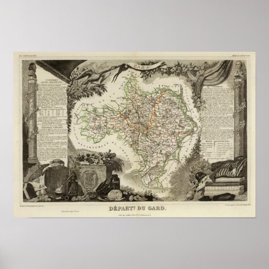 Poster Paysages de produits (Devant)