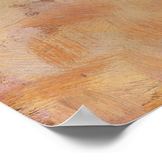 Poster Paysan Avec Chou (Coin)