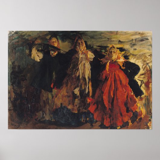 Poster Paysans russes, 1902 (Devant)